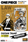 Ocean Bomb - One Piece LAW Raspberry Flavour / Bevanda Gassata gusto Lampone 330ml