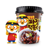 Pororo - Tteokbokki Gnocchi di Riso Coreani con salsa Jjajang 110g