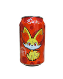 Qdol - Pokémon FENNEKIN Litchi Flavour / Bevanda Gassata gusto Litchi 330ml SOLO DA COLLEZIONE