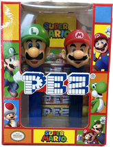Pez -Dispenser di Caramelle + Caramelle - Pack Nintendo Super Mario 34g SOLO DA COLLEZIONE
