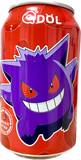 QDol - Pokémon GENGAR Strawberry Flavour / Bevanda Gassata gusto Fragola 330ml