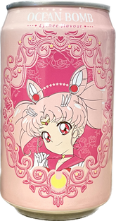 Ocean Bomb - Sailor CHIBIUSA Lychee Flavour / Bevanda Gassata gusto Litchi 330ml