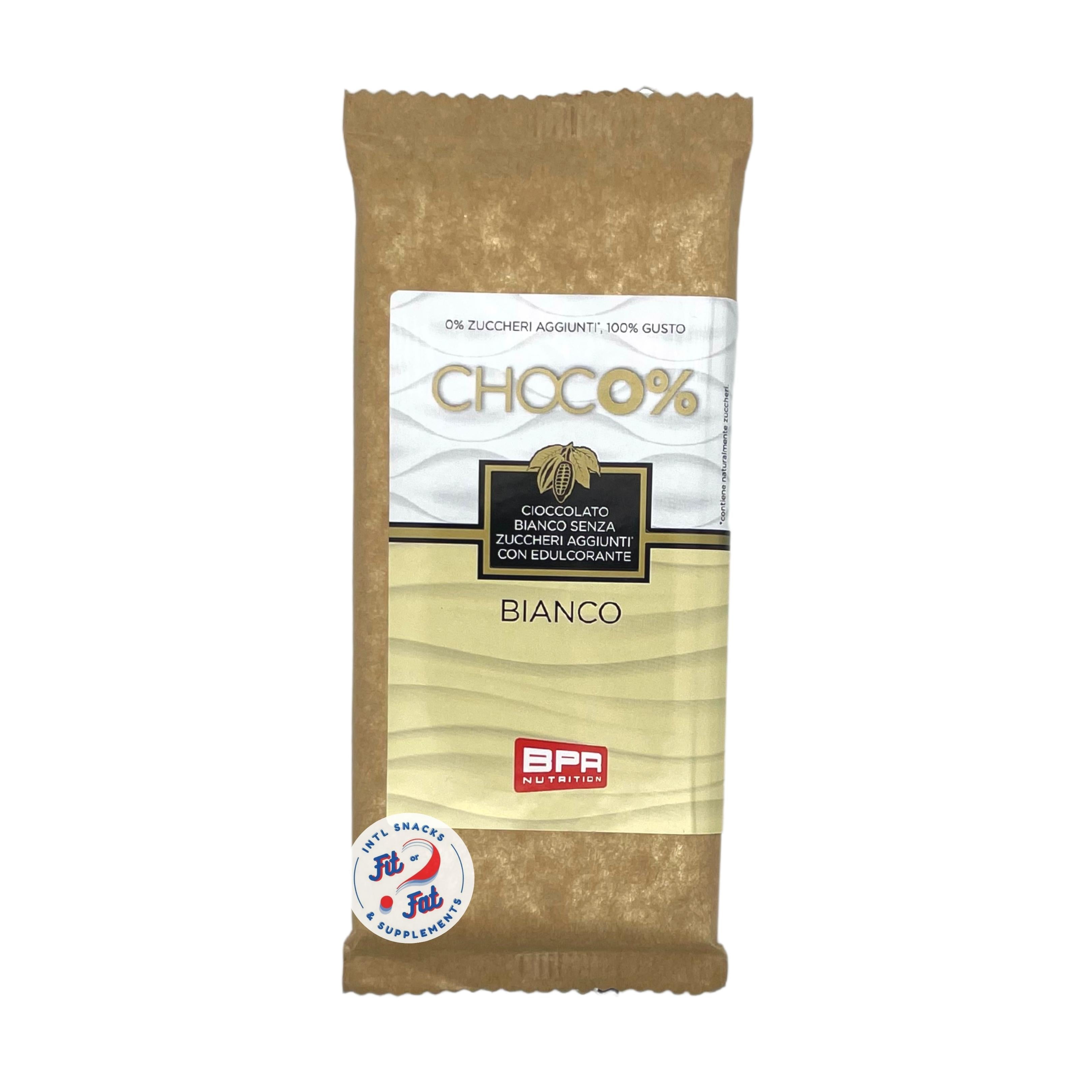 Choc0% Cioccolato Bianco