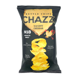 Chazz - Potato Chips Naughty Cheddar /Chips di Patate al Formaggio Cheddar 90g