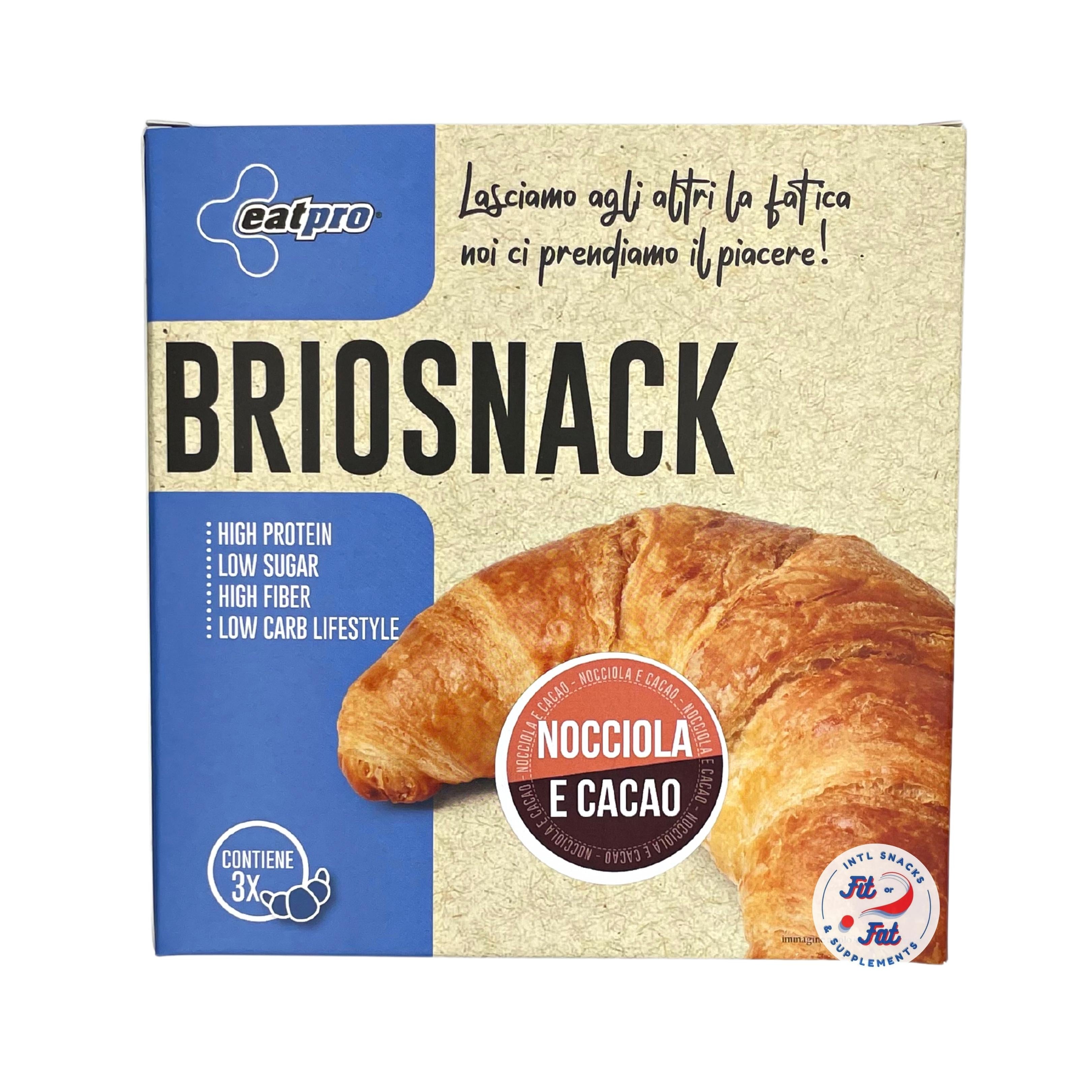 EAT PRO Briosnack Nocciola e Cacao