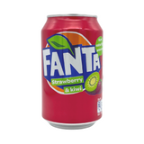 Fanta - Strawberry Kiwi / Bevamda Gassata gusto Fragola e Kiwi 330ml