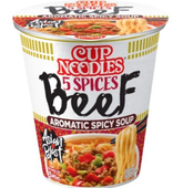 Nissin - 5 Spices Beef Aromatic Spicy Soup 64g