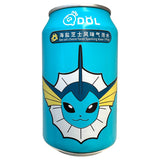 Qdol - Pokémon VAPOREON Sea Salt Cheese Flavour / Bevanda Gassata gusto Sale Marino al Formaggio 330ml SOLO DA COLLEZIONE