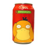 QDol - Pokémon PSYDUCK Strawberry Flavour / Bevanda Gassata gusto Fragola 330ml