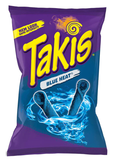 Takis - Blue Heat / Tortillas Arrotolate gusto Peperoncino Piccante 92,3g OFFERTA SCADENZA 11/24