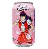 QDol - The King of Fighter ASAMIYA ATHENA Peach Flavour / Bevanda Gassata gusto Pesca 330ml