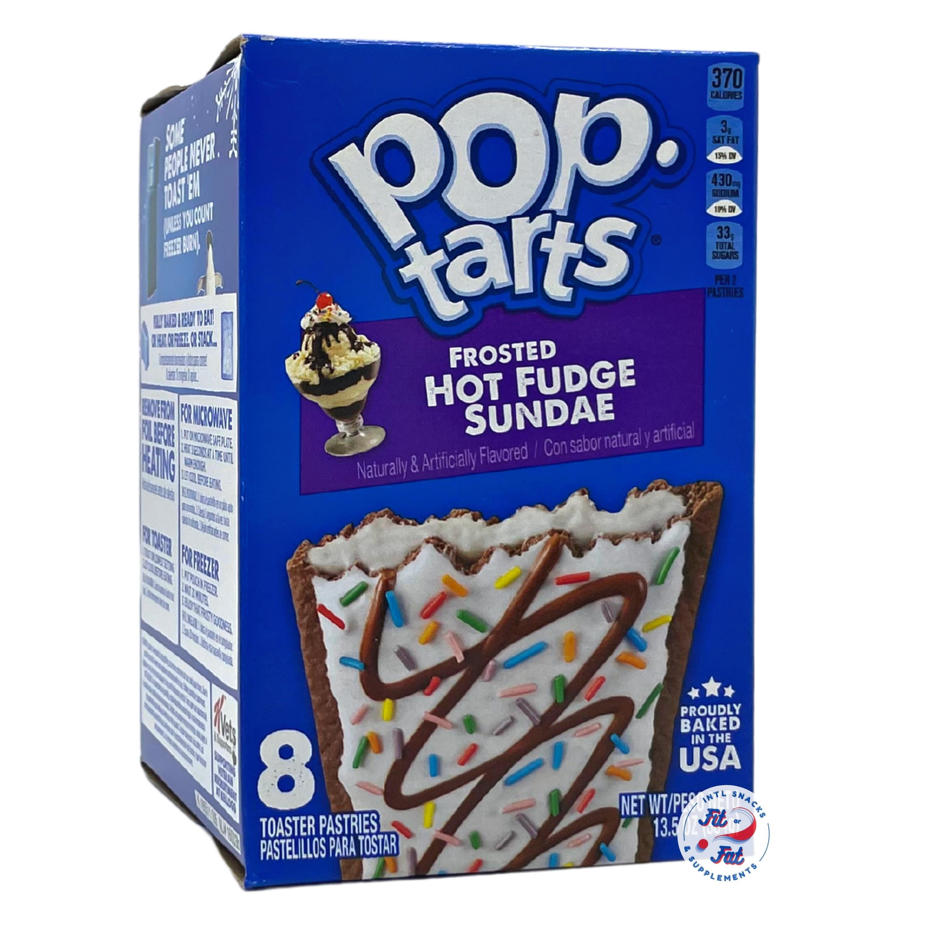 Pop Tarts Frosted Hot Fudge Sundae