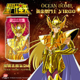 Ocean Bomb - Sant Seiya Virgo / Cavalieri dello Zodiaco Shaka della Vergine gusto Yogurt e Pesca 330ml