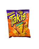 Takis - Nacho Xplosion / Tortillas Arrotolate Piccanti gusto Nacho 90g