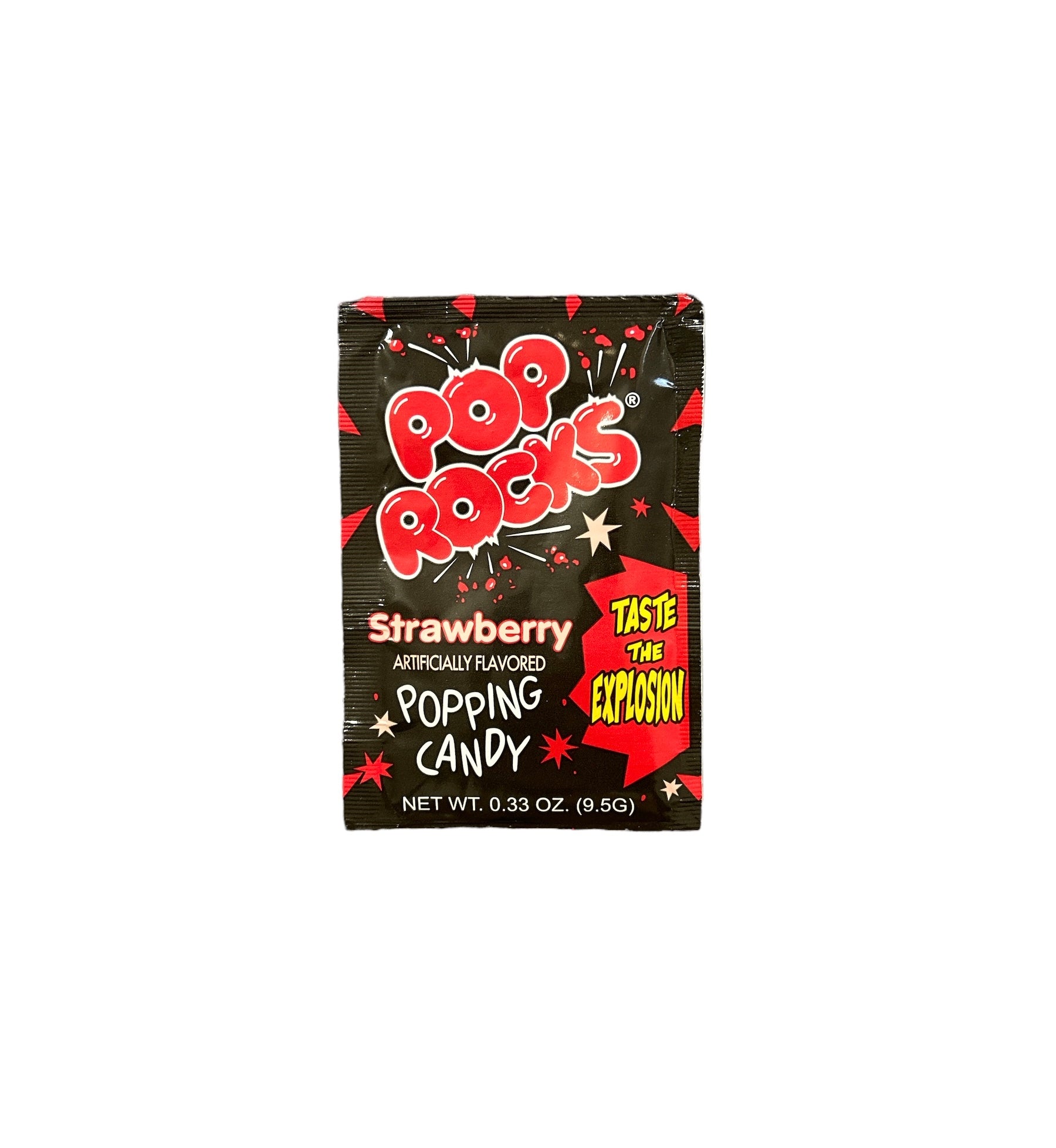 Pop Rocks - Popping Candy Strawberry / Caramelle Scoppiettanti alla Fragola 9.5g