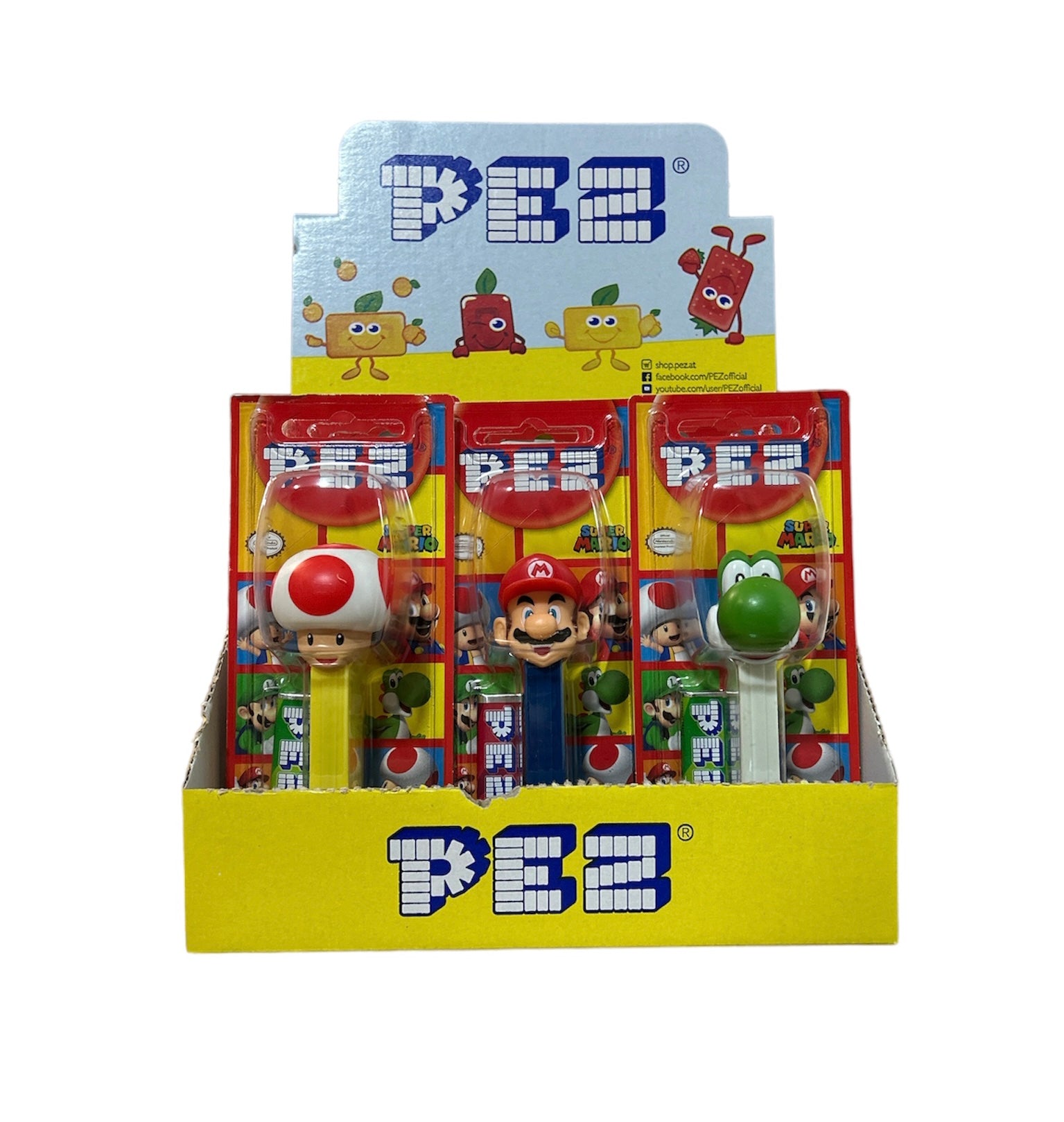 PEZ - Dispenser di Caramelle + caramelle - Nintendo Super Mario 9g –  Acquista Online al Miglior Prezzo - Fit or Fat Market
