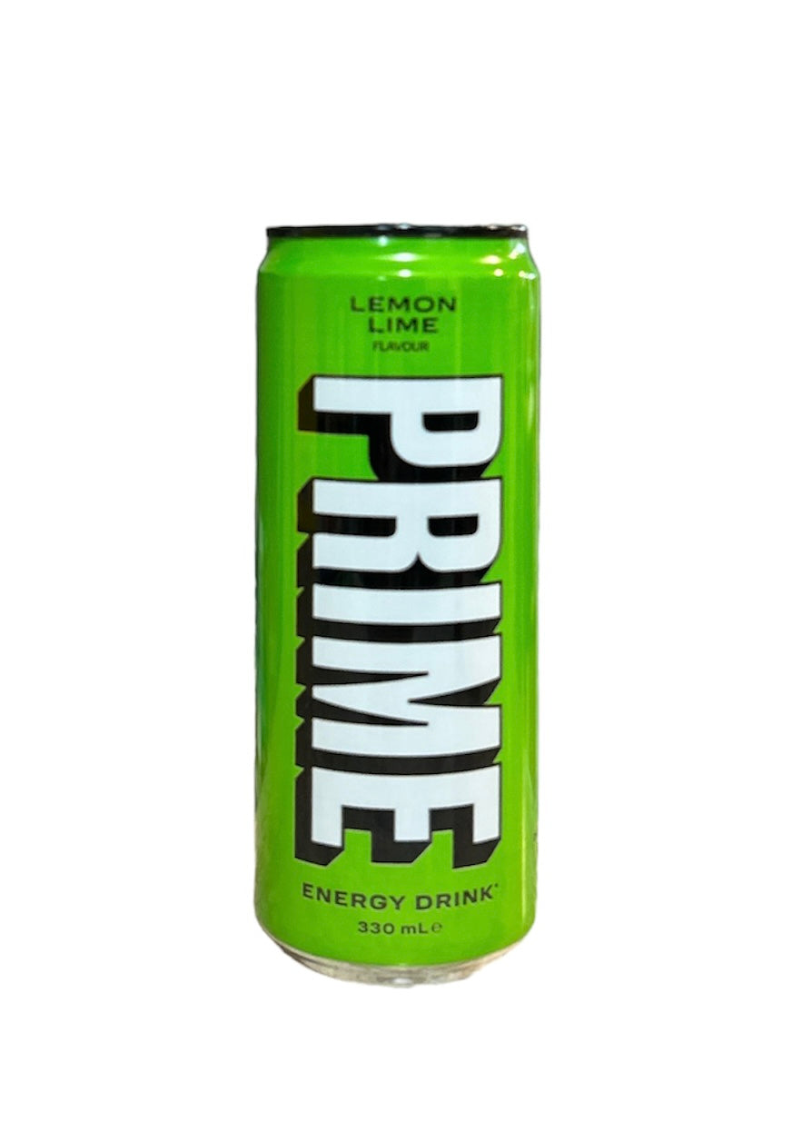 PRIME ENERGY - Lemon & Lime / gusto Limone e Lime 330ml