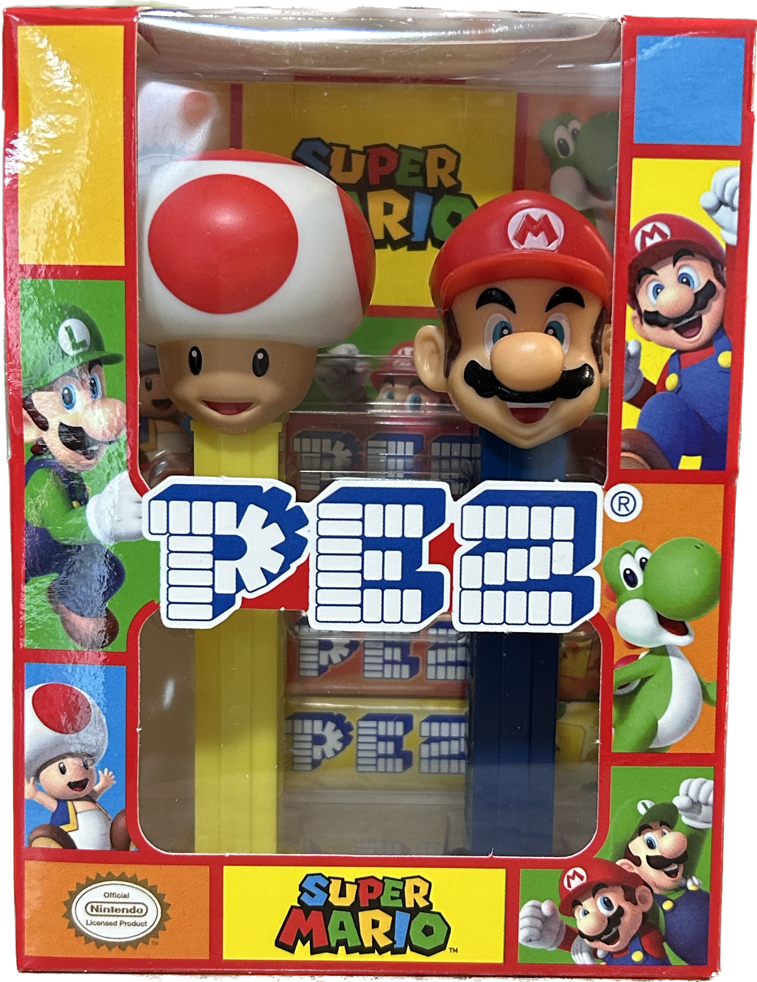 Pez -Dispenser di Caramelle + Caramelle - Pack Nintendo Super Mario 34 –  Acquista Online al Miglior Prezzo - Fit or Fat Market