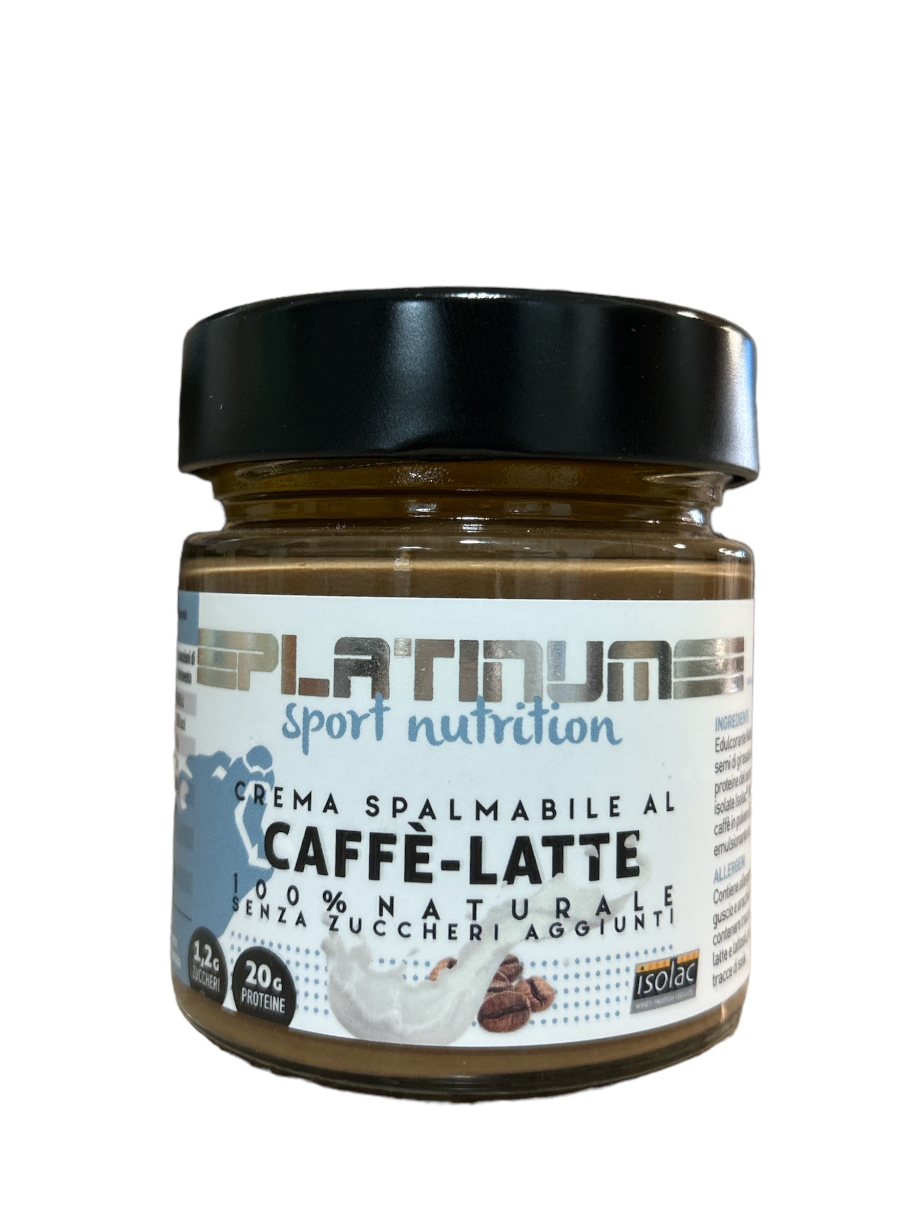 PLATINUM SPORT NUTRITION - Crema Proteica Spalmabile gusto CAFFE' LATTE 250g