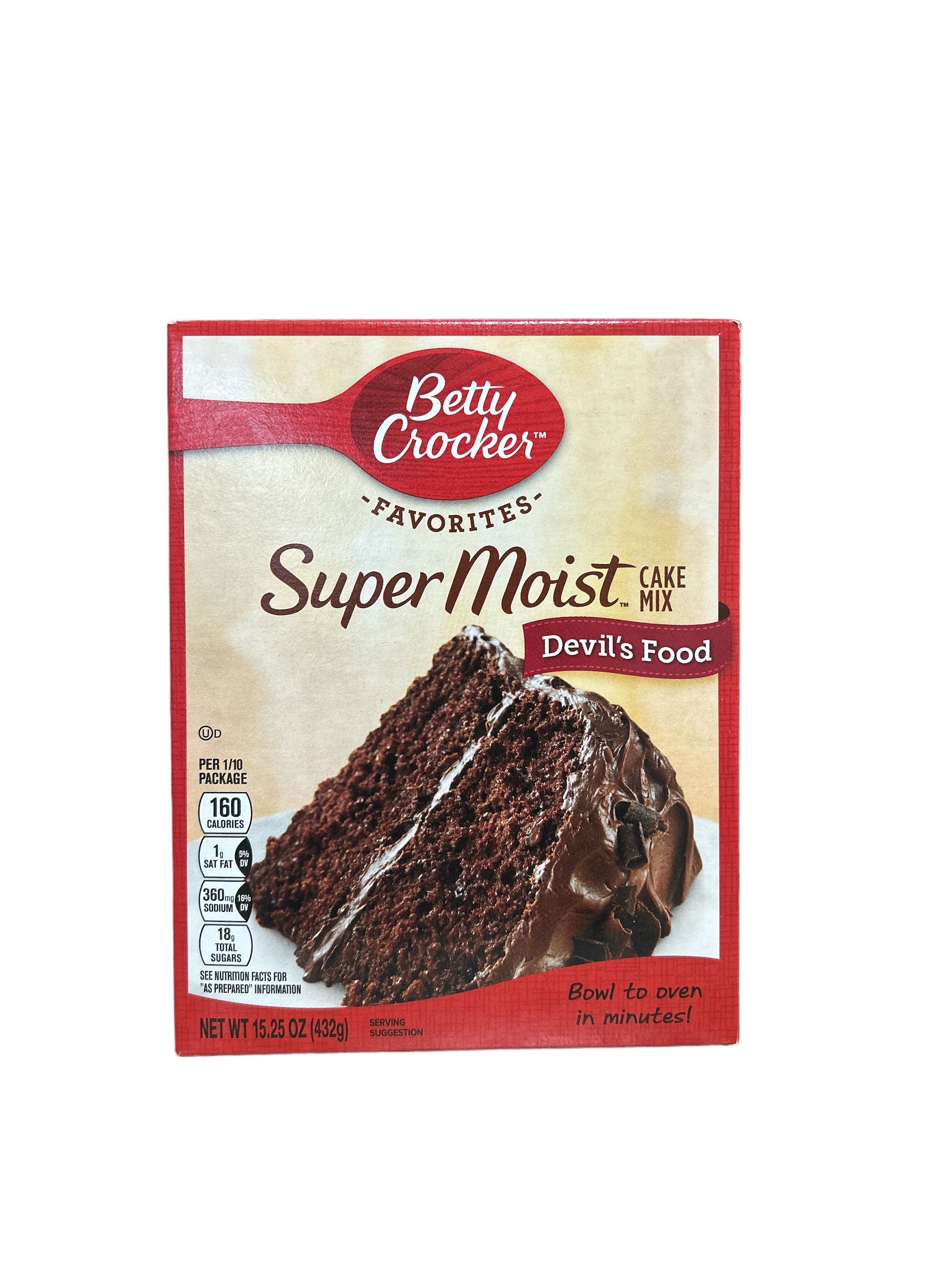 Betty Crocker - Super Moist Cake Mix Devil's Food 432g