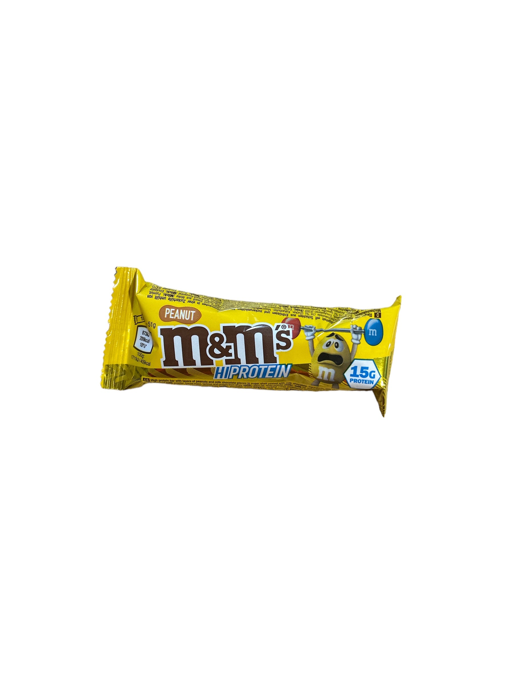 M&M's - Hi Protein Peanut Bar / Barretta Proteica Cioccolato e Arachidi 51g