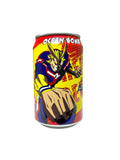 Ocean Bomb - My Hero Academia ALL MIGHT Mango Pineapple Flavour/ Bevanda Gassata Aromatizzata gusto Mango e Ananas 330ml