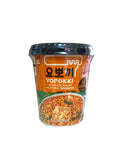 Yopokki - Kimchi Cup Rapokki ( Ramen + Tteobokki ) / Gnocchi di Riso Coreani e Noodles 145g