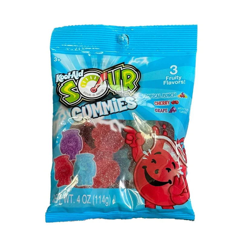 Kool-Aid - Suor Gummies / Caramelle Gommose Aspre 114g