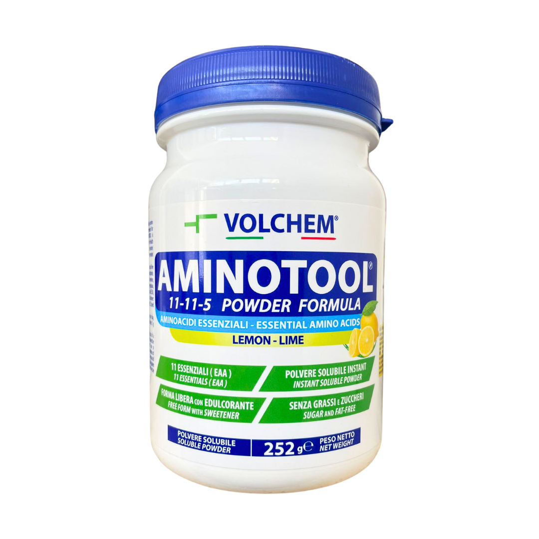 Volchem - Aminotool ( Pool Aminoacidi Essenziali) 252g Polvere gusto Limone