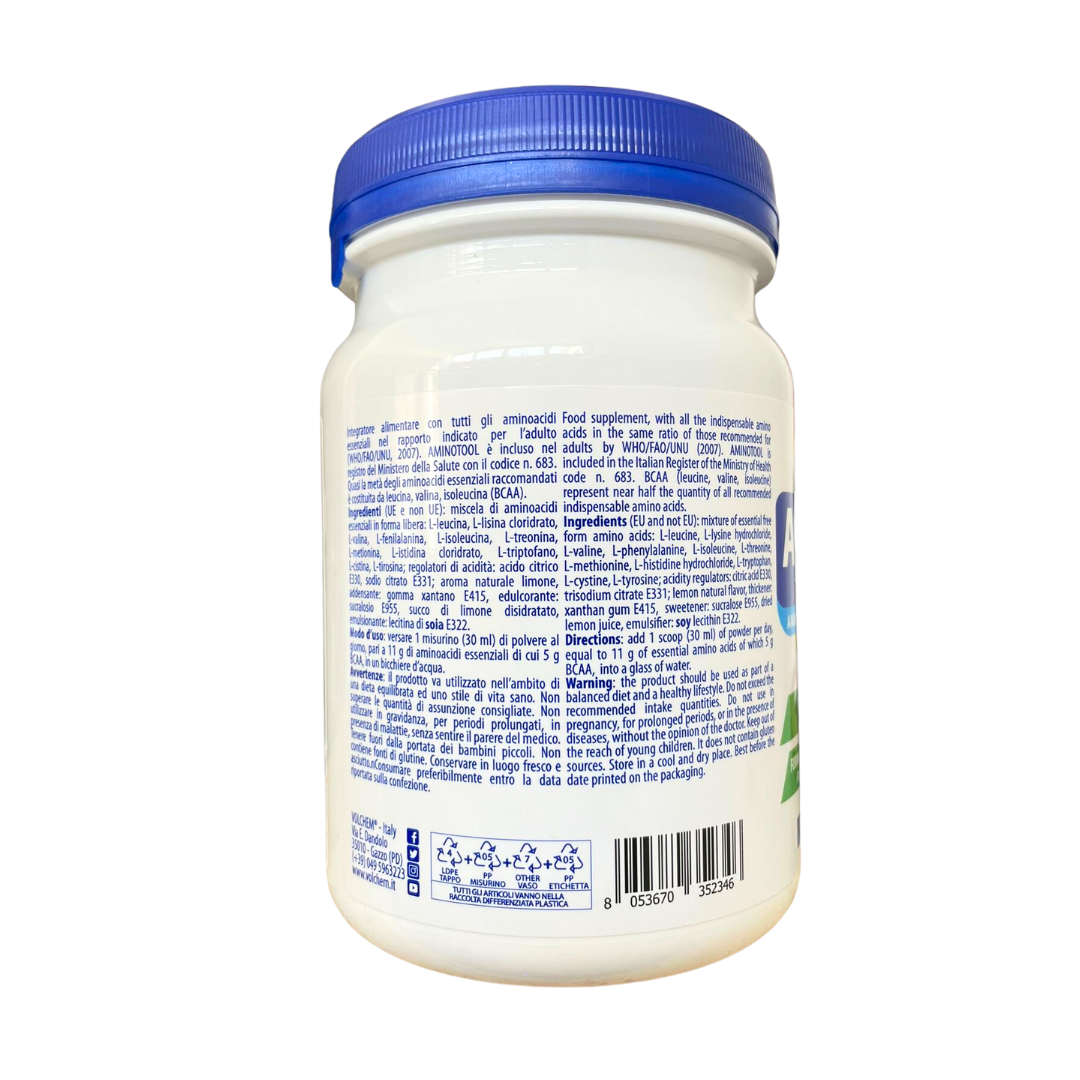 Volchem - Aminotool ( Pool Aminoacidi Essenziali) 252g Polvere gusto Limone