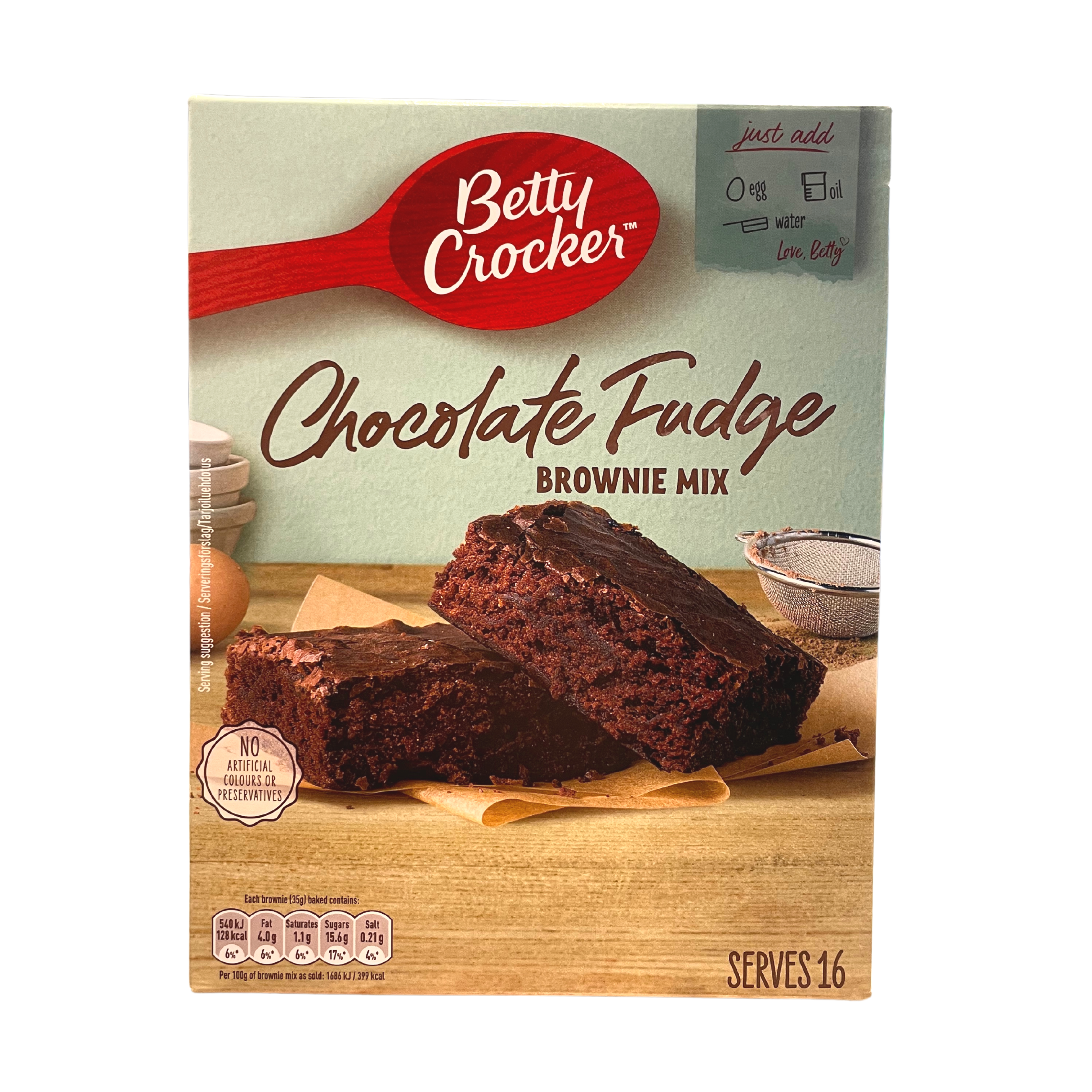 Betty Crocker - Chocolate Fudge Brownie Mix 425g