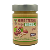 BPR Nutrition - Peanut Butter & Hazelnut Smooth / Burro d’arachidi e Nocciola Cremoso 280g