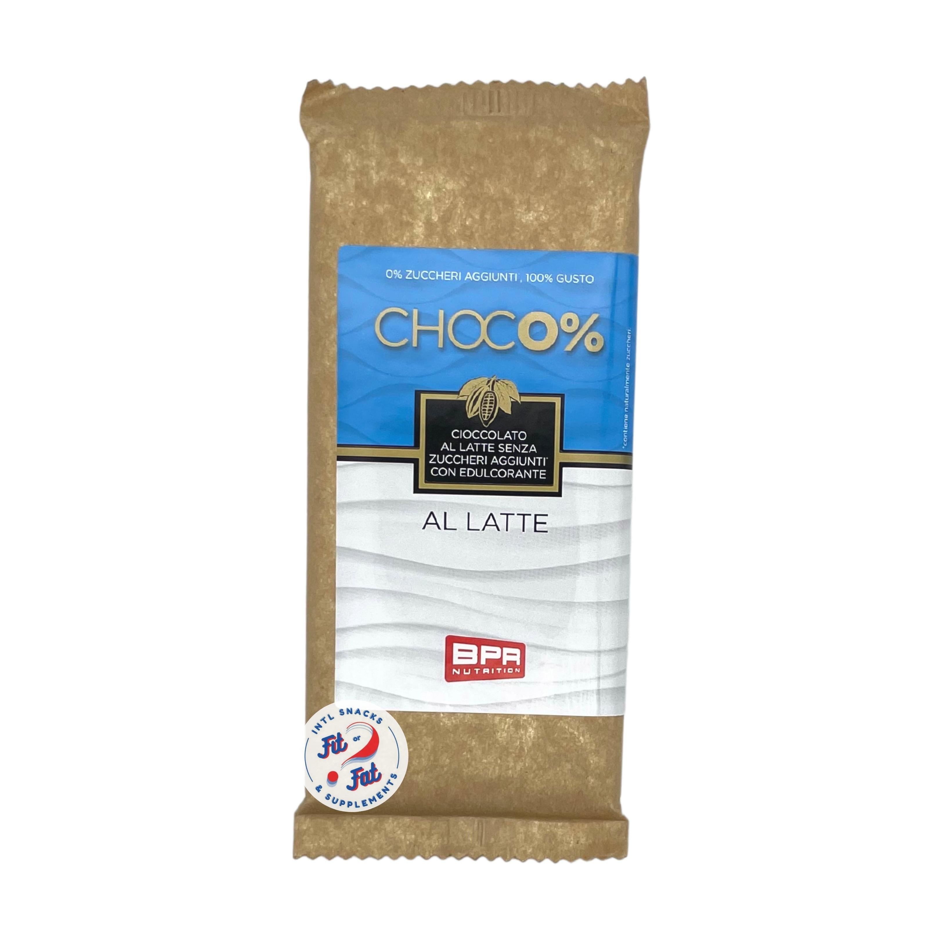 Choc0% Cioccolato al Latte