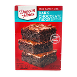 Duncan Hines - Dark Chocolate Fudge Brownie Mix 515g