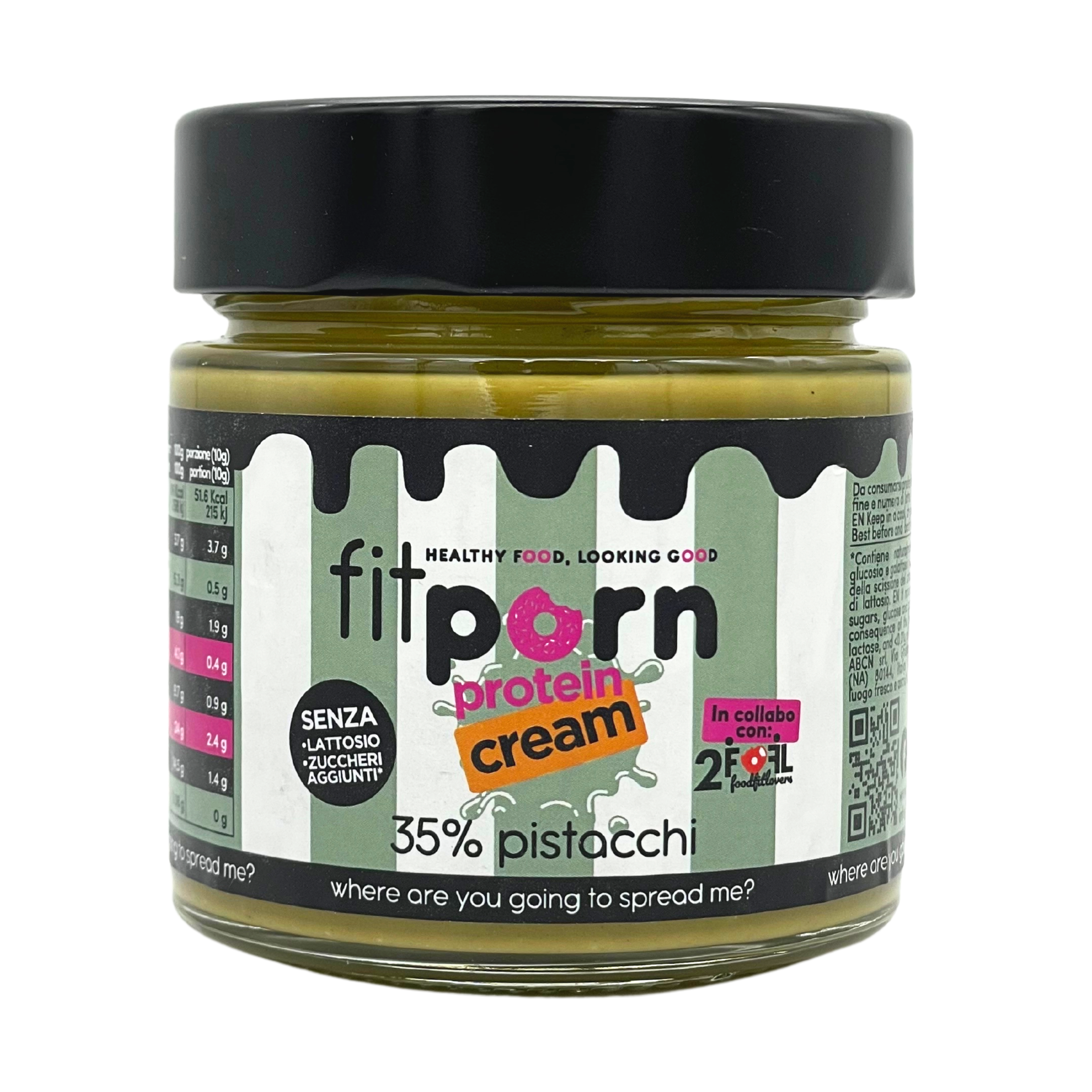 Fitporn - Crema proteica gusto Pistacchi (35%) 200g