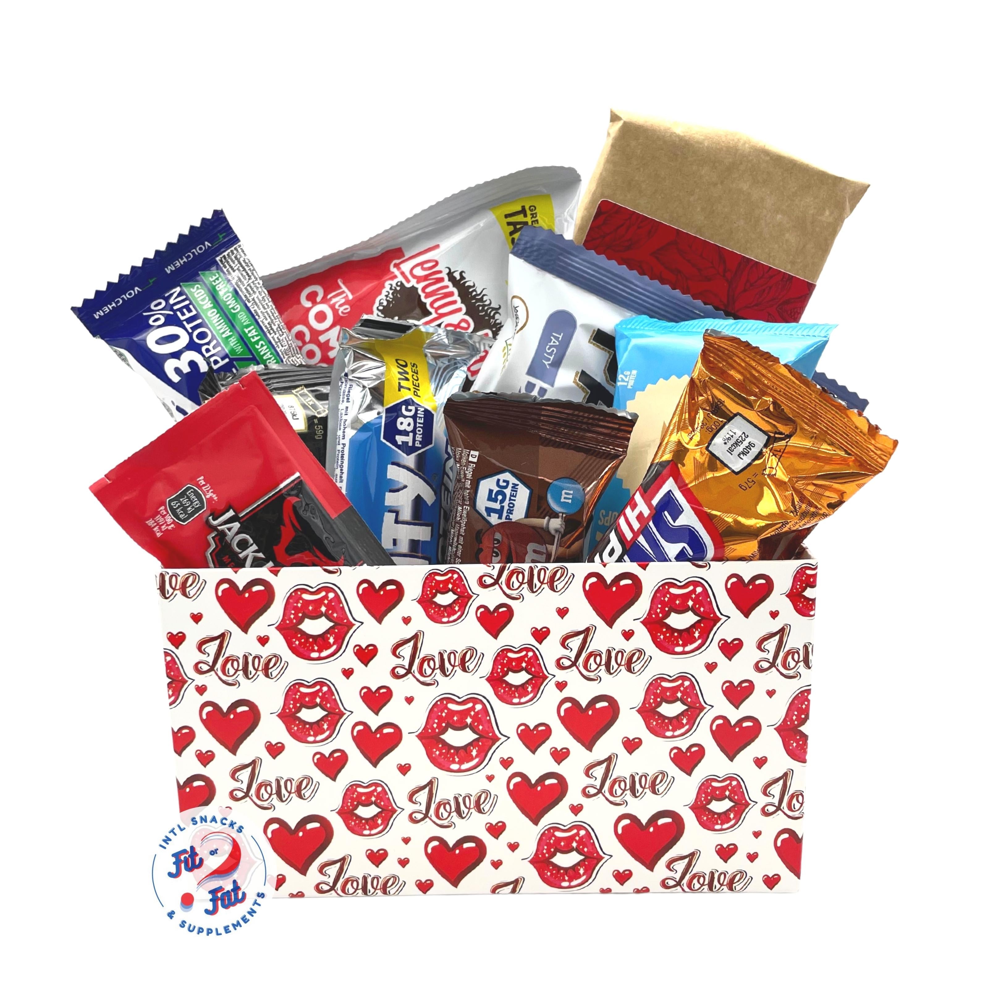 Fit Lover's Snack Box San Valentino