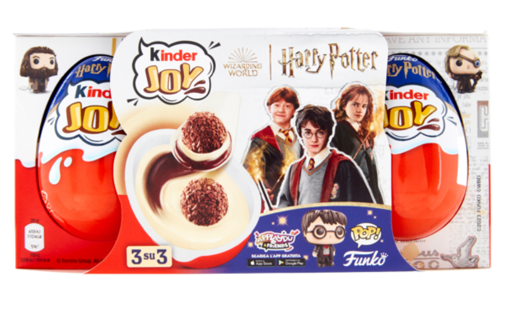 Kinder Joy - Wizarding World Harry Potter by Funko 3x20g OFFERTA SCADE –  Acquista Online al Miglior Prezzo - Fit or Fat Market