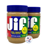 Jif - Extra Crunchy Peanut Butter / Burro d'Arachidi Croccante 454 g