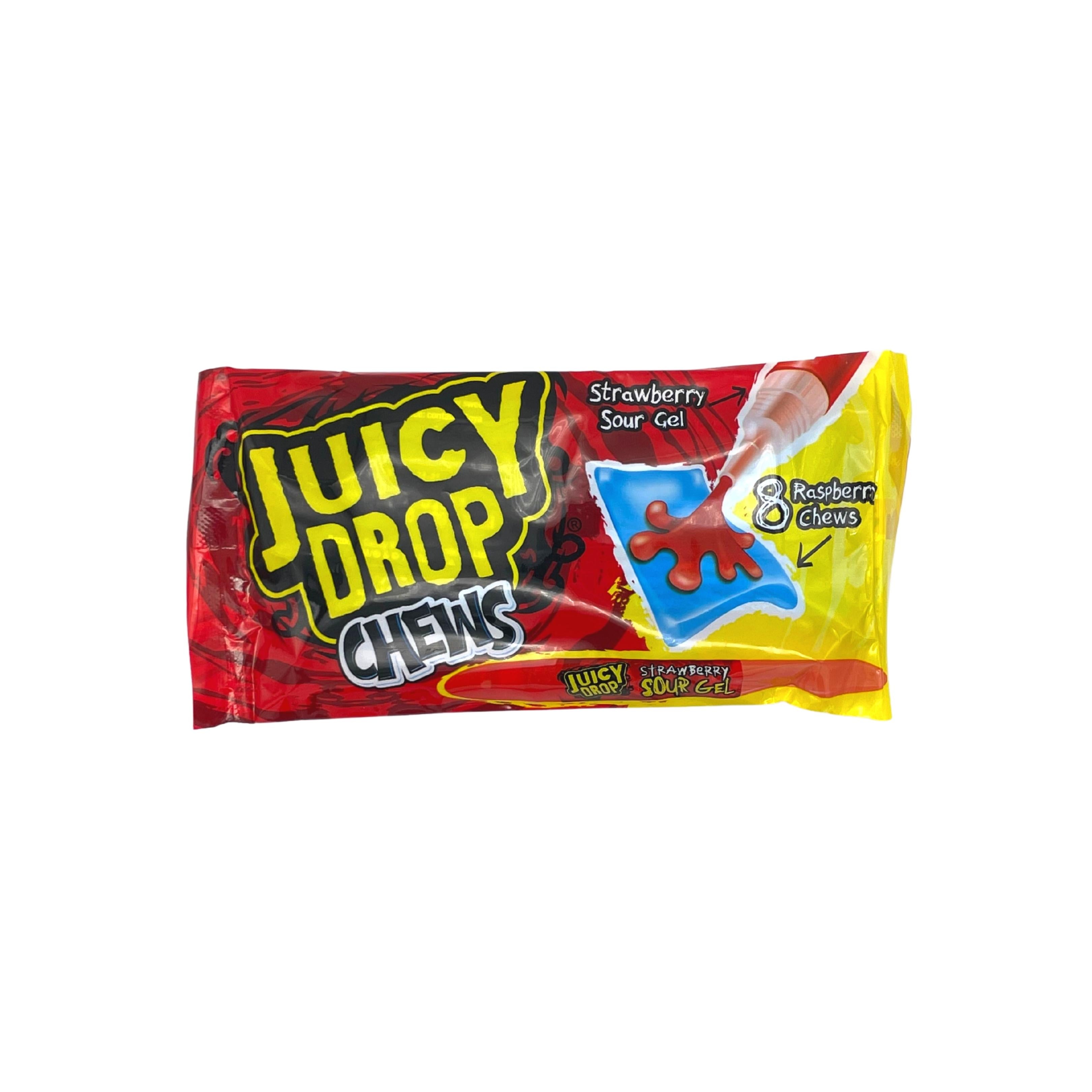 Juicy Drop Chews - Strawberry Sour Gel