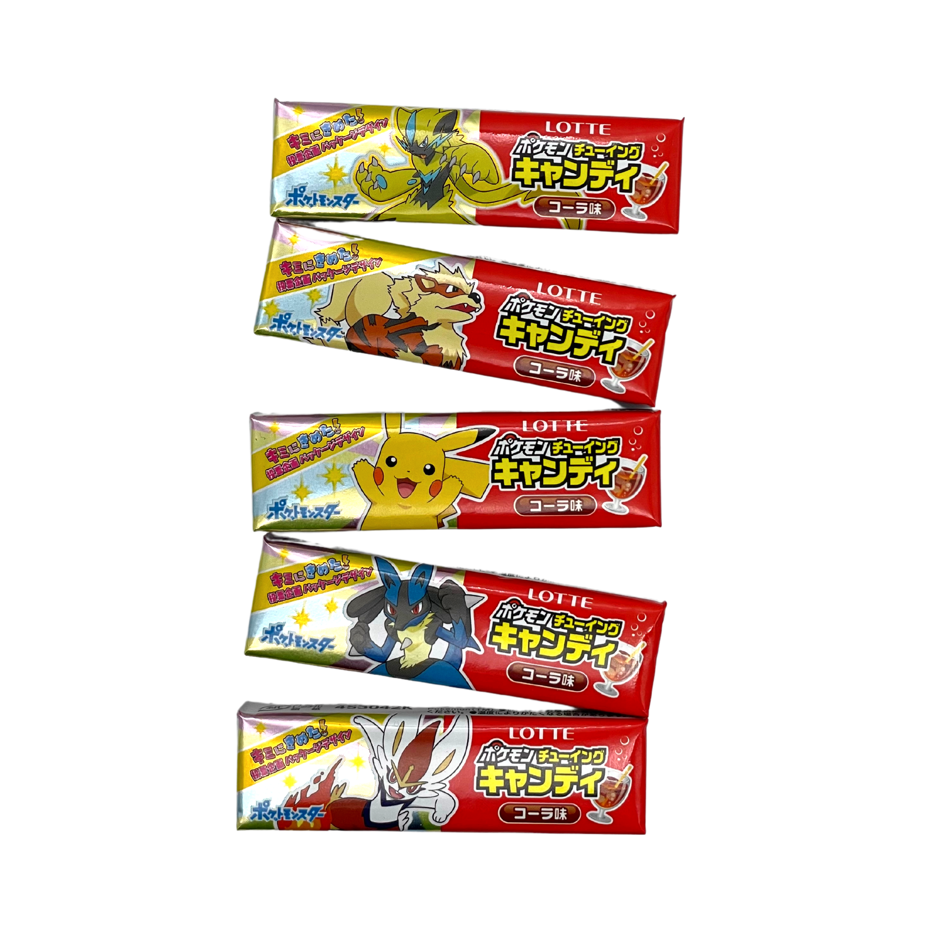 Lotte- Pokemon Chewing Candy JAPAN IMPORT