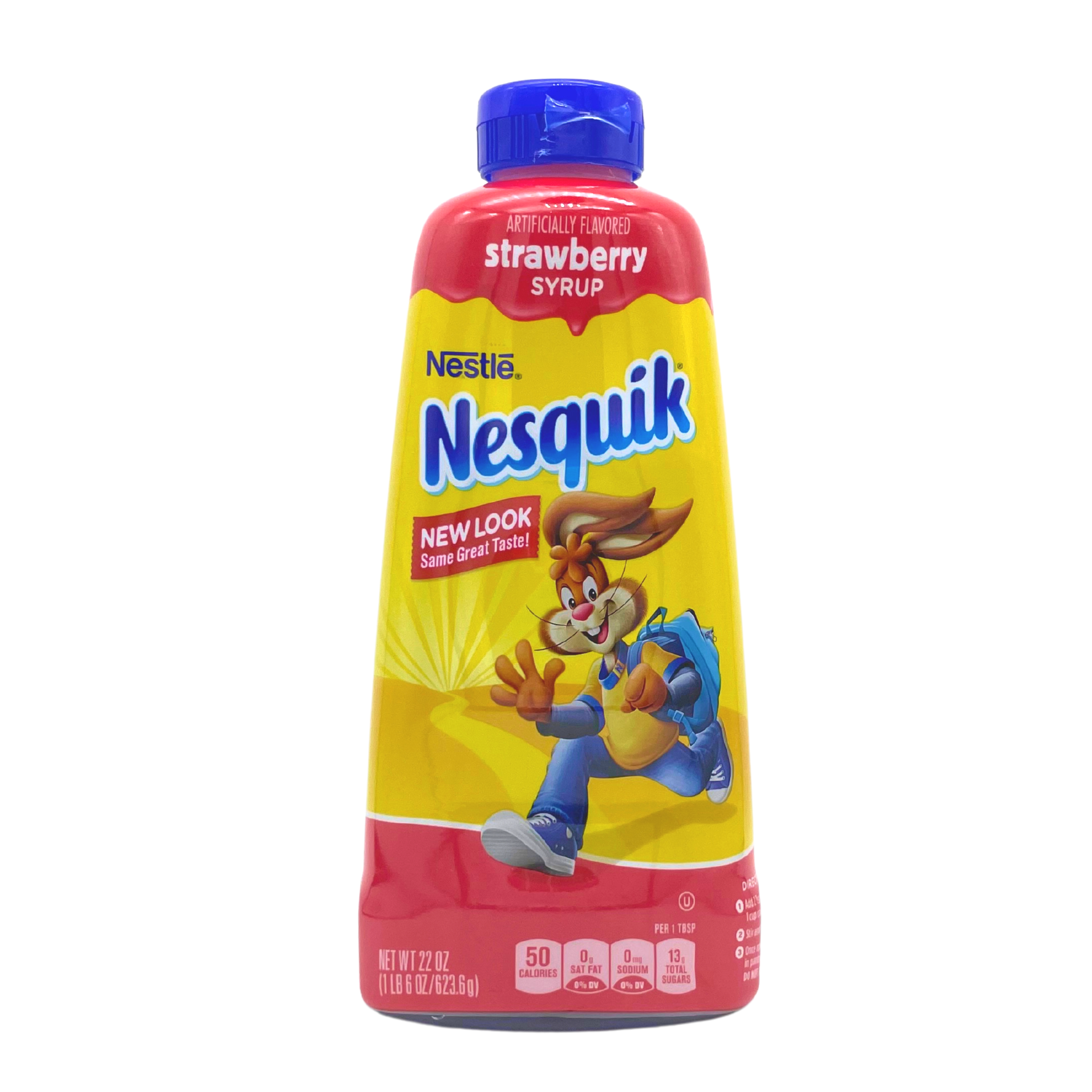 Nesquik - Strawberry Syrup / Sciroppo alla Fragola 623g