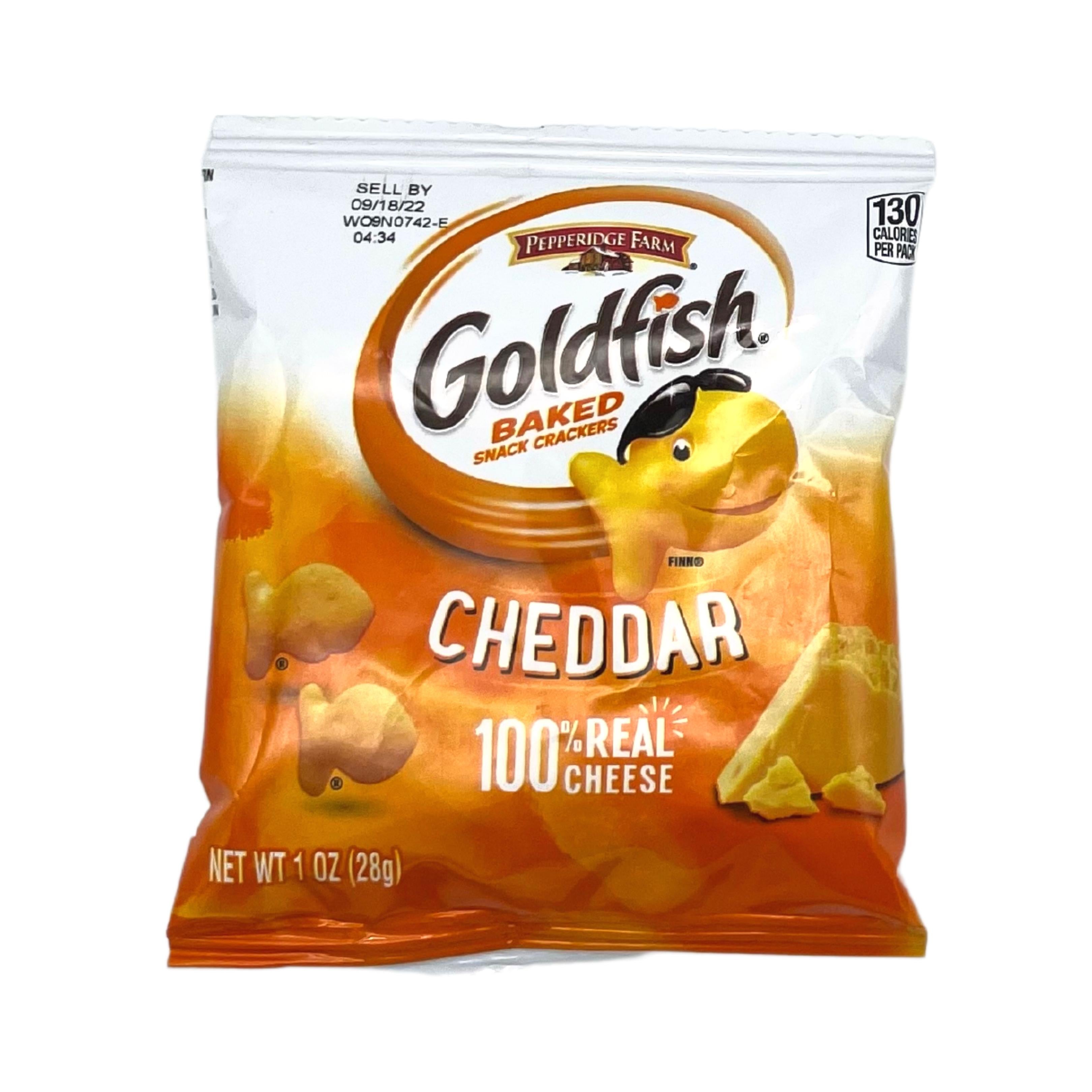 Pepperidge Farm - Goldfish baked Cheddar / pesciolini al formaggio 28g