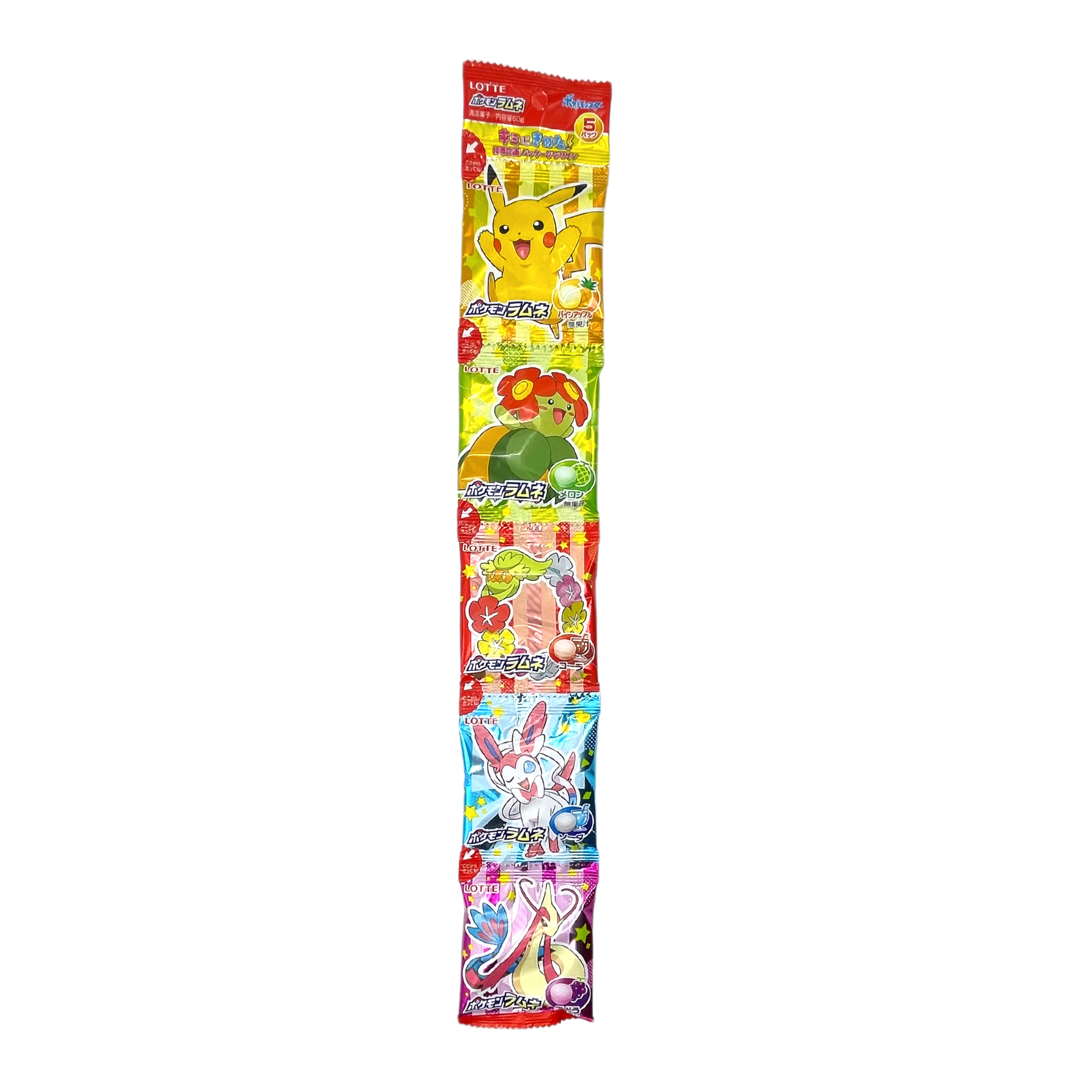 Lotte -  Pokemon Ramune Candy 60g JAPAN IMPORT