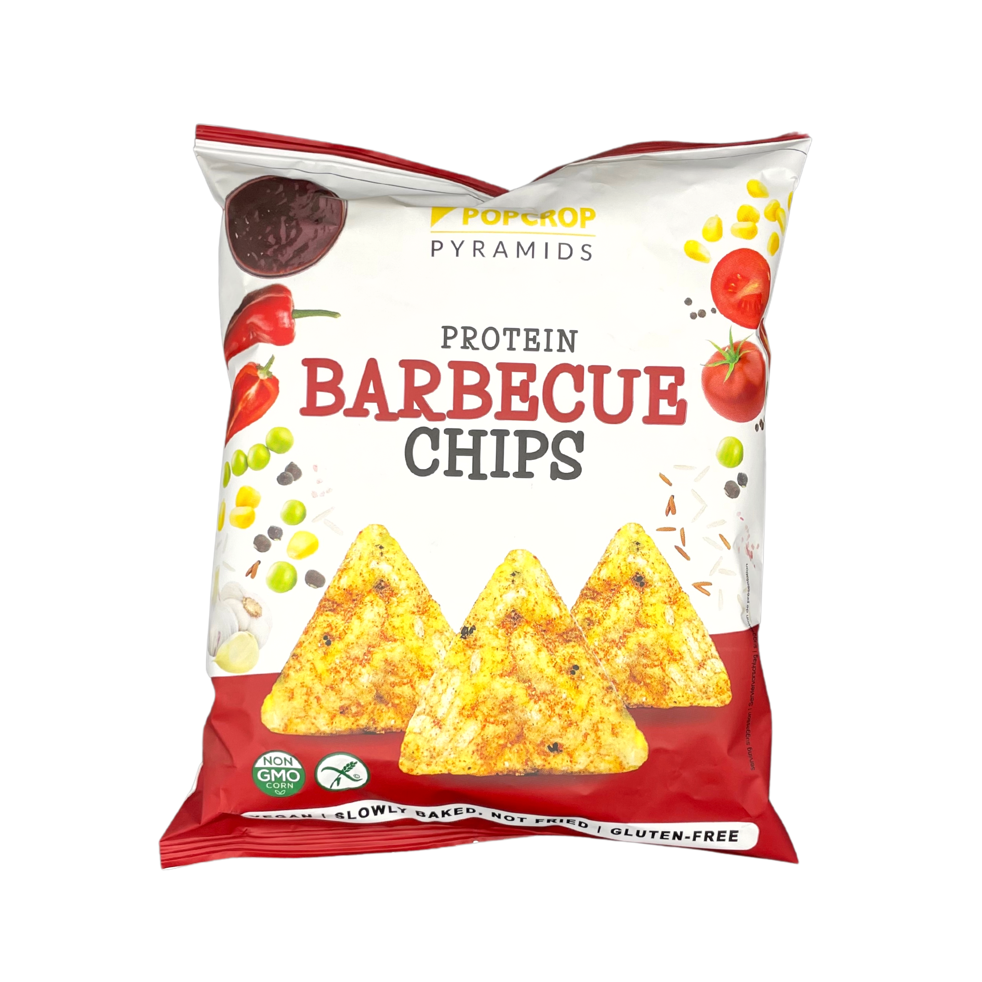 Popcrop - Chips di Mais Proteiche Barbecue 60g