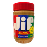 Jif - Creamy Peanut Butter / Burro d'Arachidi Cremoso 454g