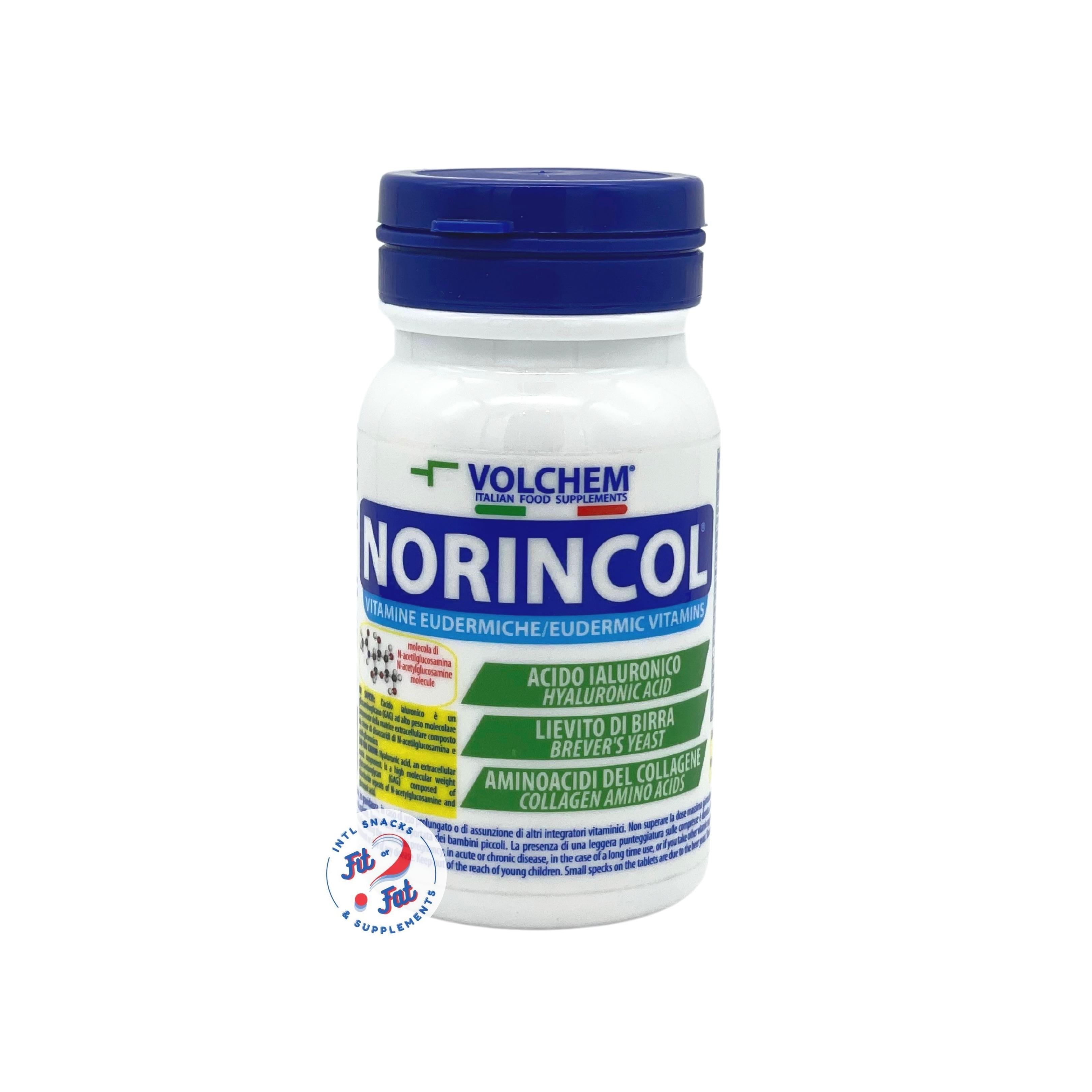 Volchem - NorinCol ( vitamine eudermiche - acido ialuronico ) 80 compresse