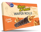 American Bakery - Wafer rolls gusto Choco & Peanuts 120g OFFERTA SCADENZA 9/23