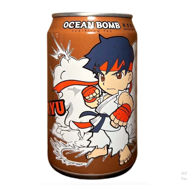Ocean Bomb - Street Fighter Ryu  330ml LIMITED EDITION