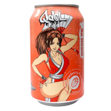 Qdol - The King of fighters MAI SHIRANUI Strawberry Flavour / Bevanda Gassata gusto Fragola 330ml