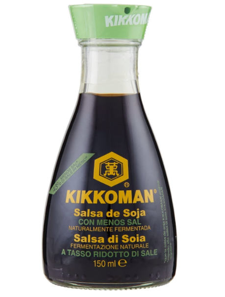 Kikkoman - Salsa di Soia a basso contenuto di sale 150ml – Acquista Online  al Miglior Prezzo - Fit or Fat Market